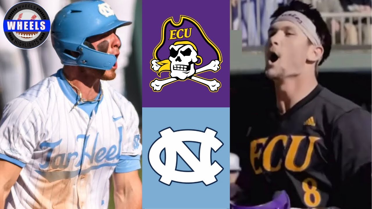 East Carolina vs #6 North Carolina (Exciting!) | 2025 College Baseball Highlights