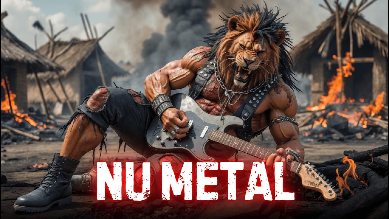 Nu Metal Guitar Riffs That Hit Hard | Heavy Groove & Aggressive Instrumental Album