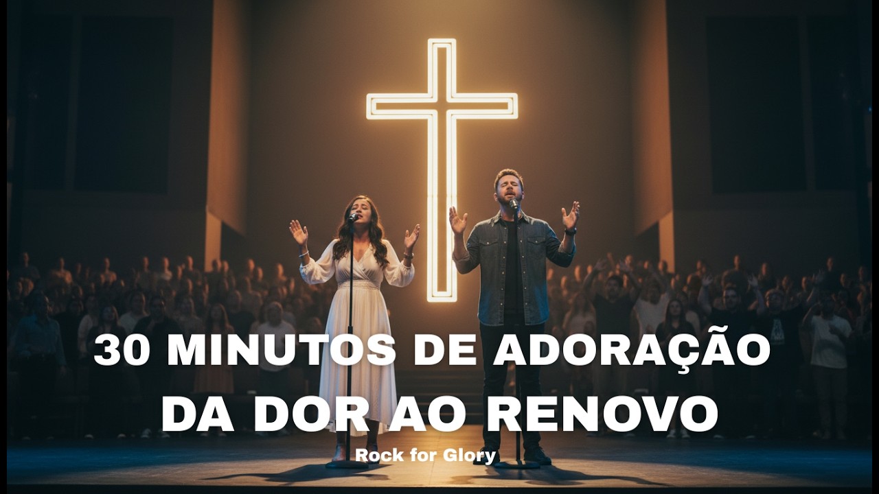 30 Minutos de Adoração Profunda | Da Dor ao Renovo em Rock Worship | Rock for Glory