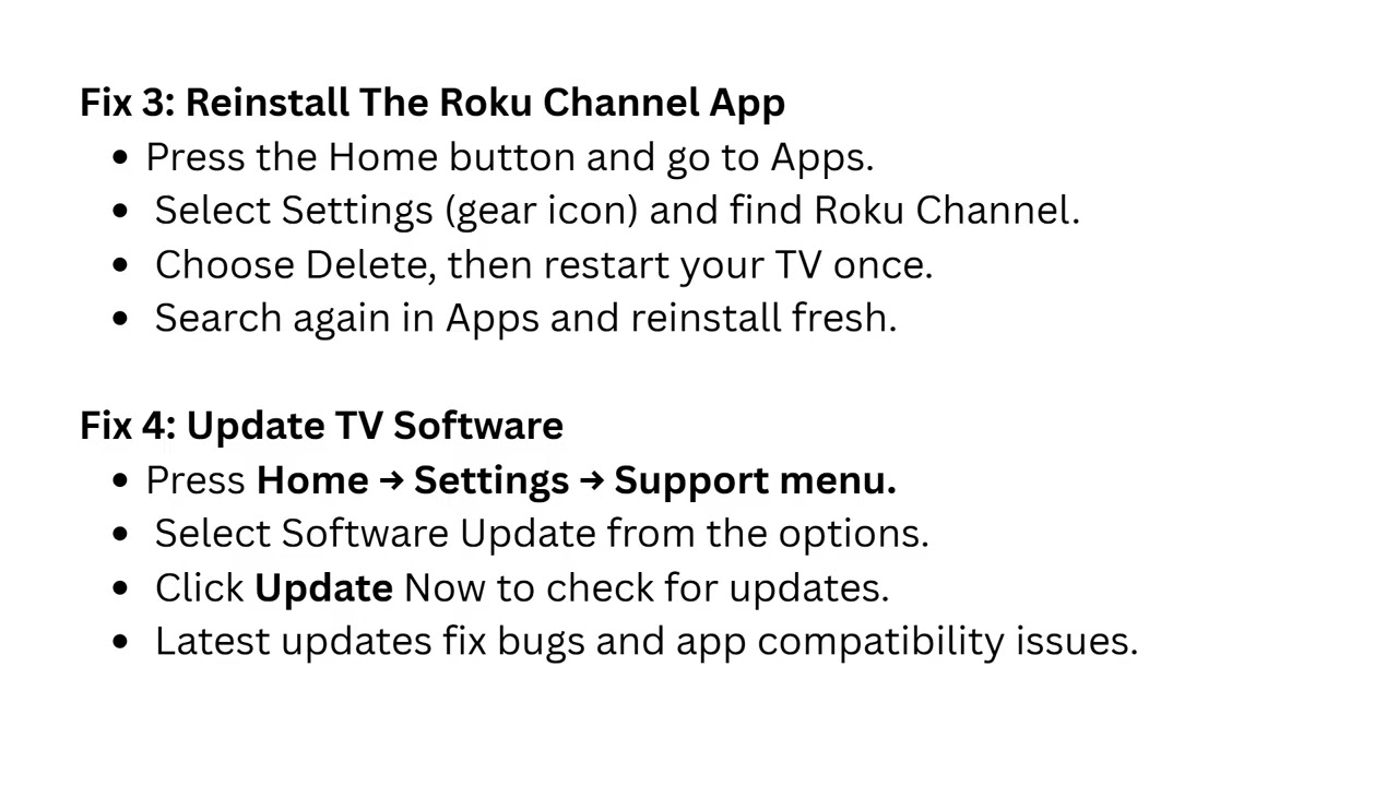 Как исправить работу Roku Channel на телевизоре Samsung &mdash; обновление приложения, очистка кэша и п...