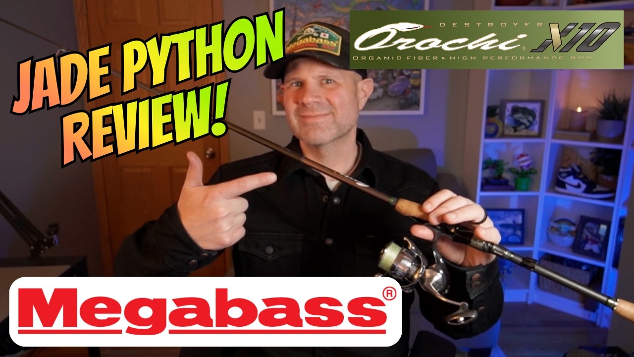 Обзор Megabass X10 Jade Python!!! Эта штука ОТЛИЧНАЯ!!