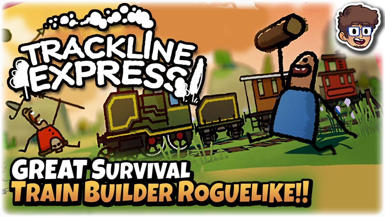 GREAT Survival Train Building Roguelike!! | Let's Try Trackline Express