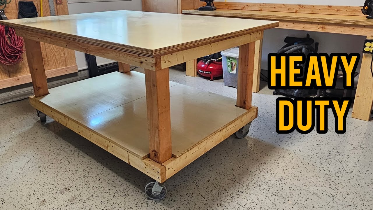 Building a Heavy Duty Work Bench