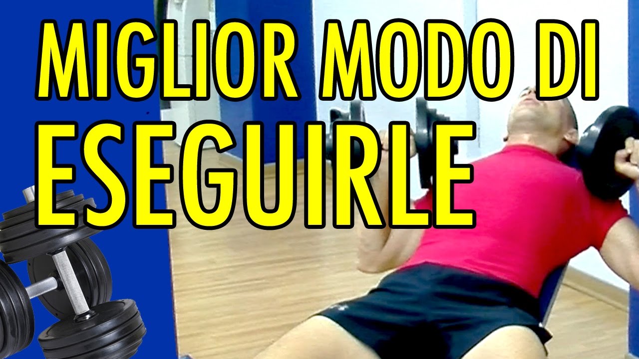 SPINTE CON MANUBRI PER PETTORALI TUTORIAL