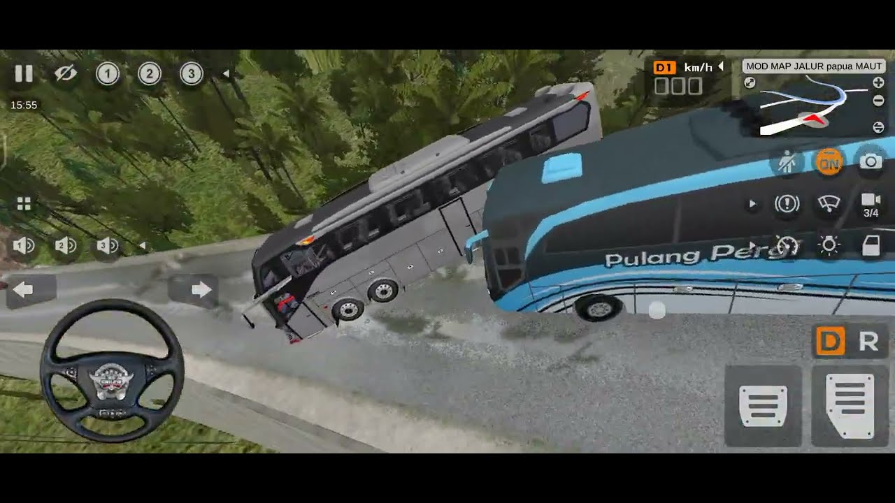 Bus driving City mode #mrbeast #