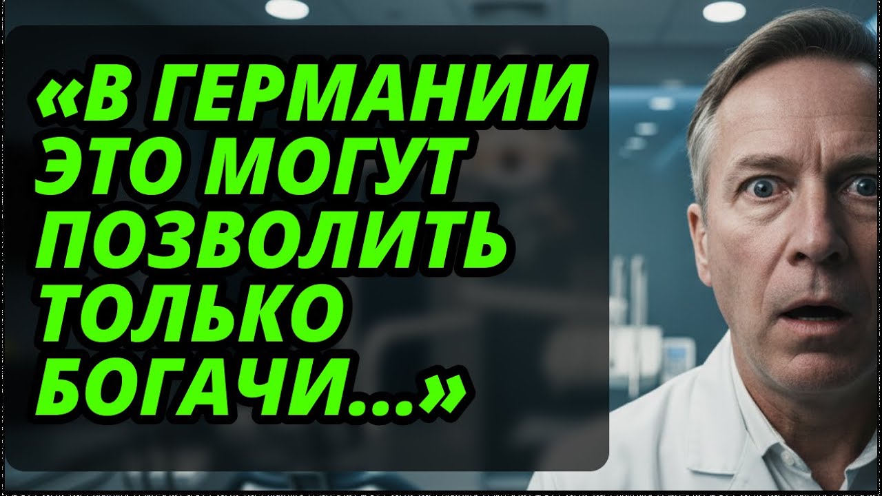 «Мы отстали от русских на 10 лет...» Немецкий доктор впал в СТУПОР от наших технологий.