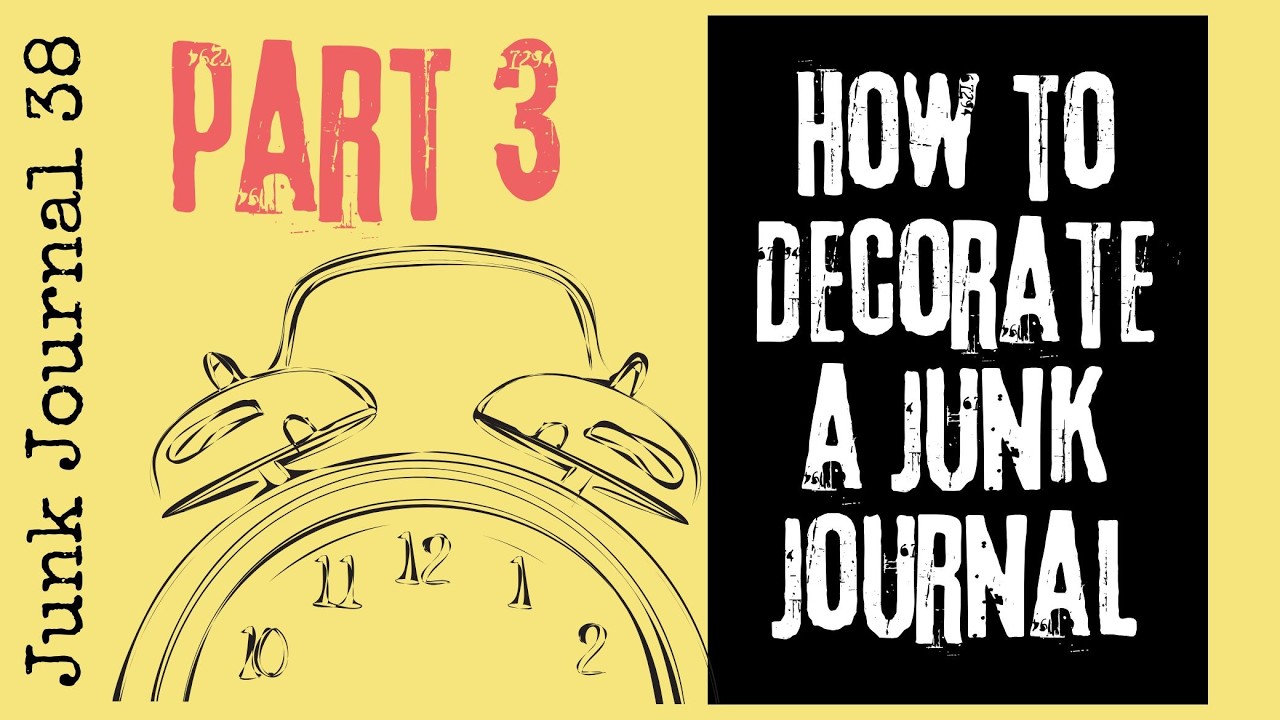 How to EMBELLISH a Junk Journal pt3 #junkjournal #junkjournalideas 