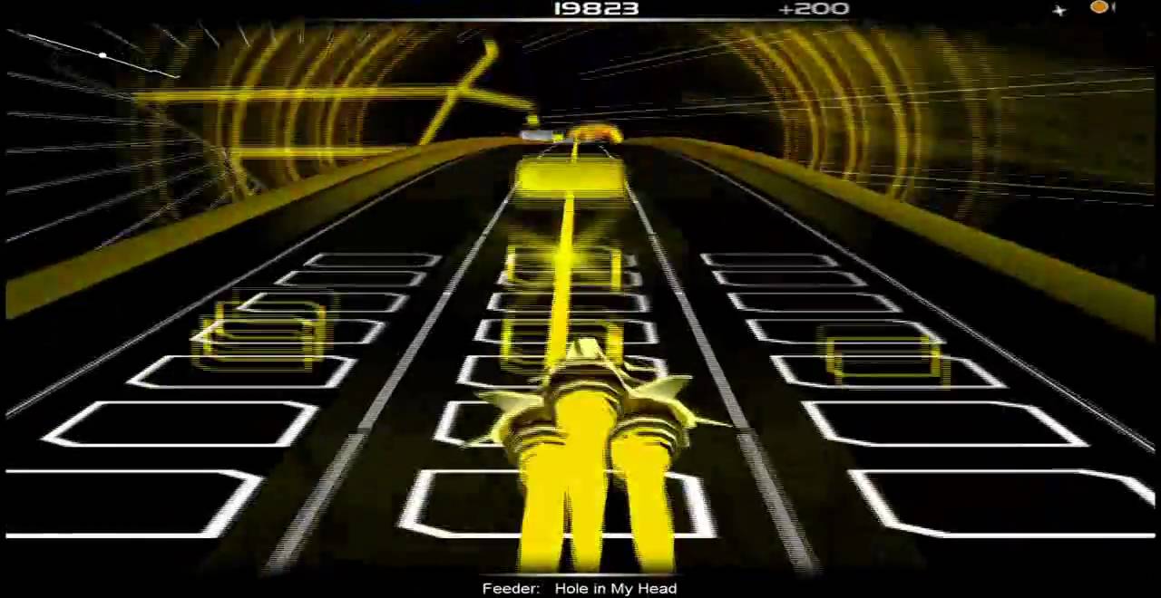 Audiosurf: Feeder - Hole In My Head