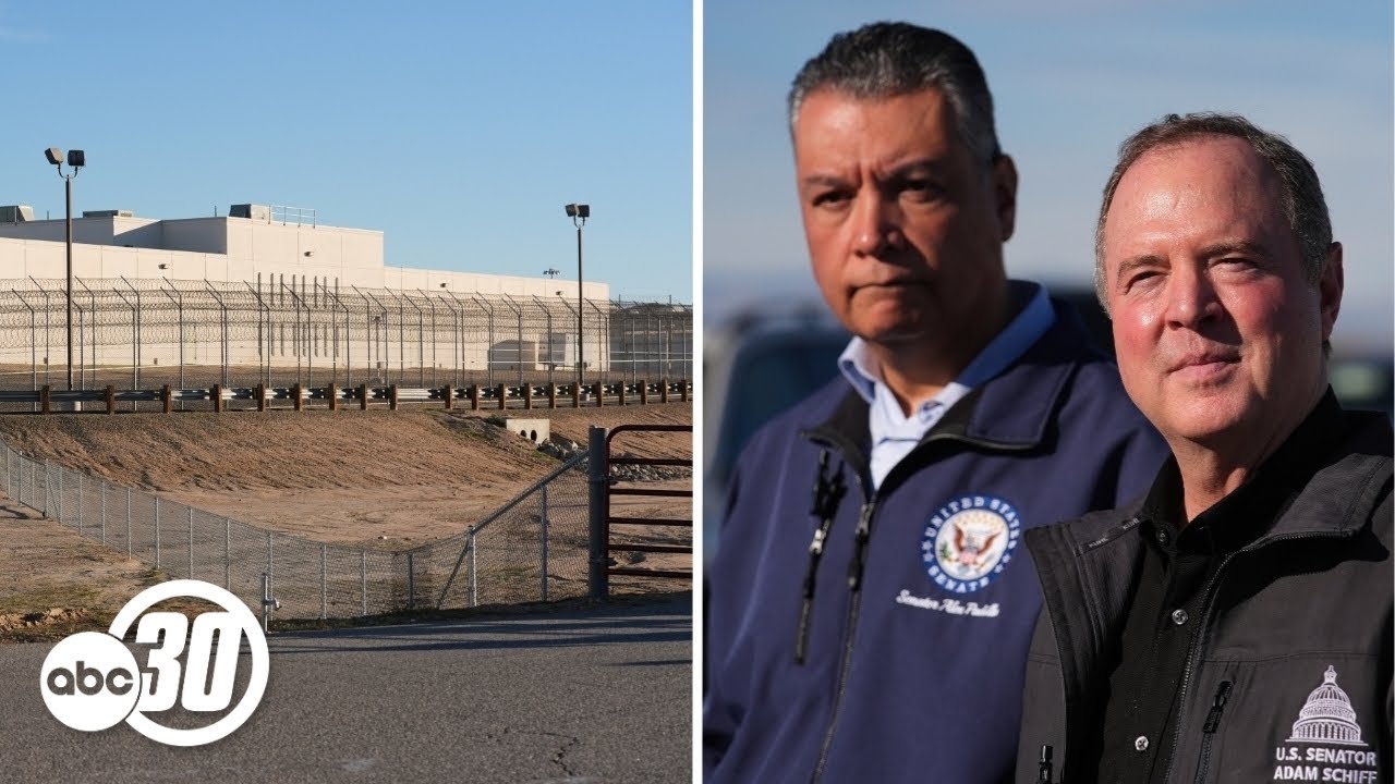 California senators tour ICE detention center amid concerns over conditions