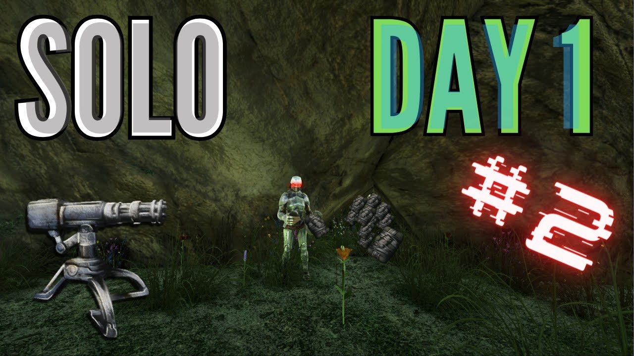 ARK PVP SOLO: Day 1 #2:Claiming d'un ratholes bien cheater !