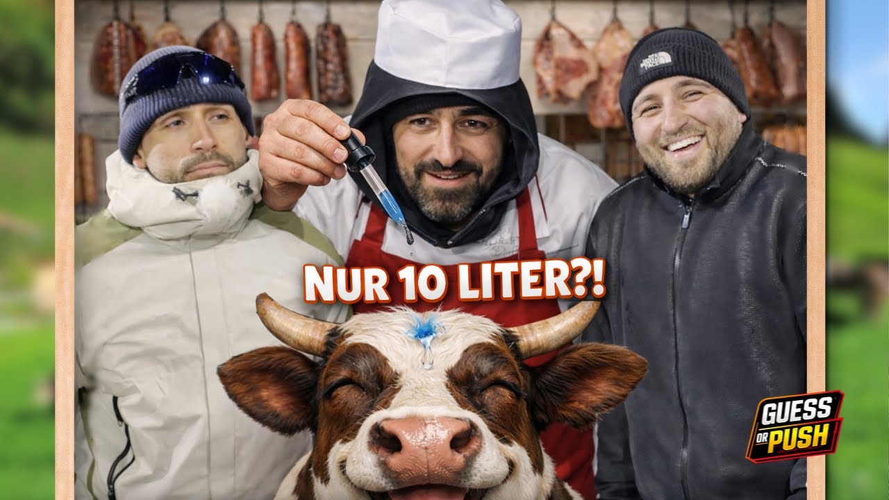 NUR 10 LITER?! 😱 Diese Antwort sprengt alles | GUESS OR PUSH