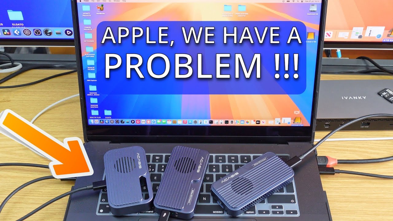 Why is no-one talking about this Thunderbolt power issue with Apple Mac external SSD storage drives?
