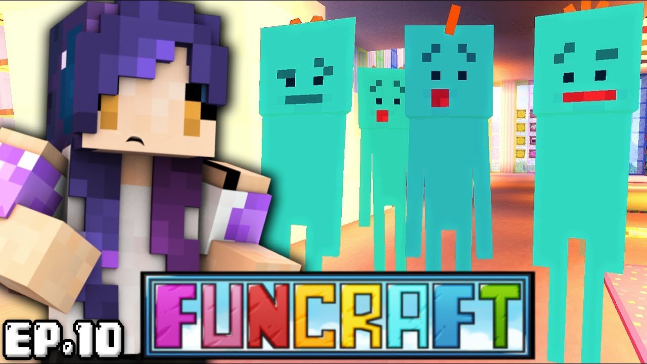 Mr Meeseeks from Rick & Morty in Minecraft?!  | FunCraft Ep. 10