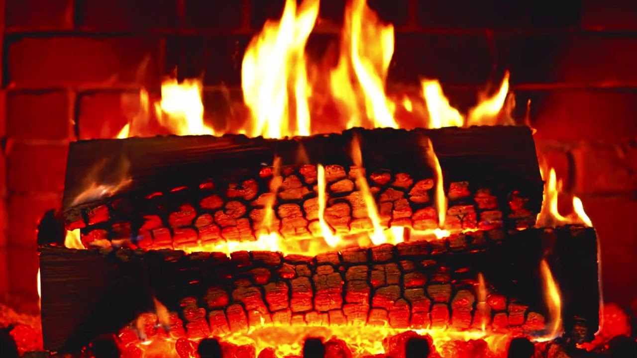 🔥 Fireplace Ambience 4K | Perfect Background for Studying & Working