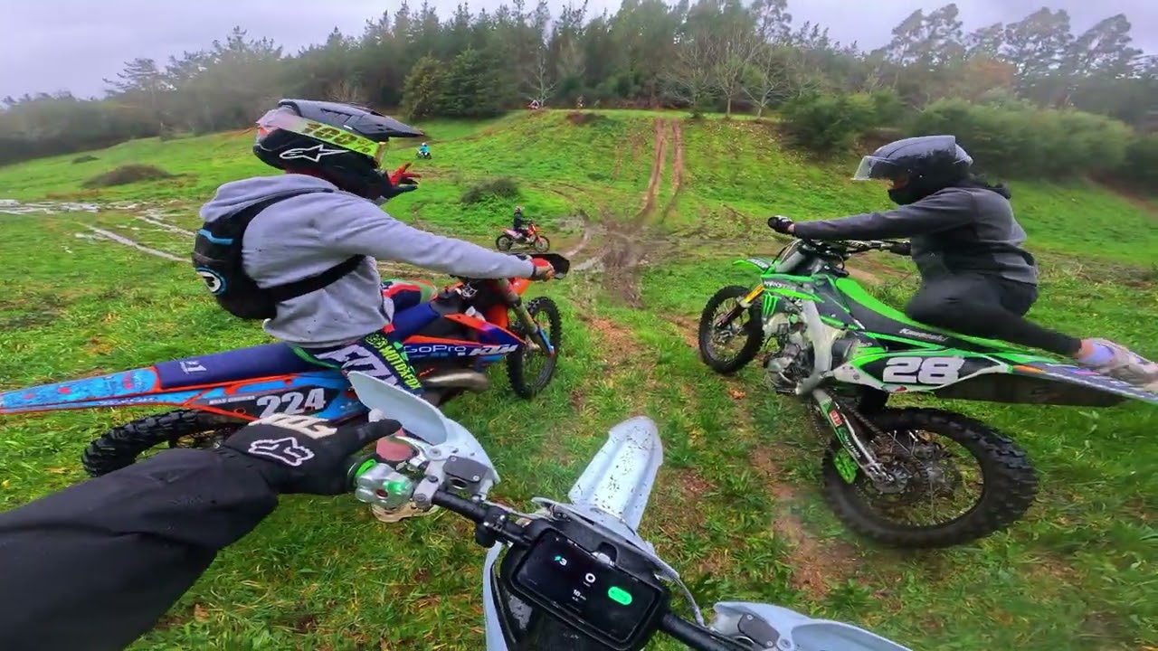 Enduro con los chavales