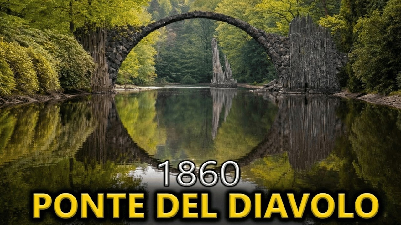 Rakotzbrücke: Perché è VIETATO salirci? (Non è un vero ponte)