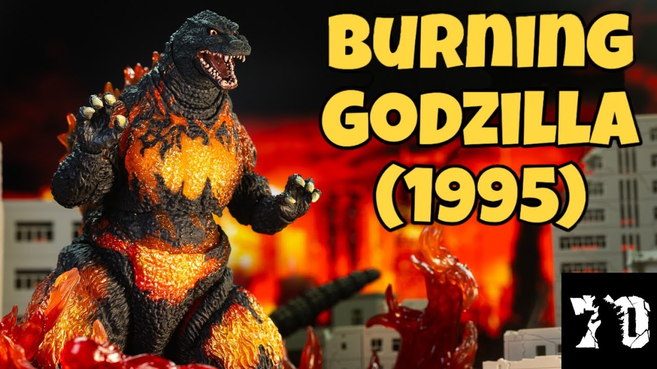 S.H. MonsterArts | Burning Godzilla 1995 Special Anniversary Ver. | Unboxing & Review