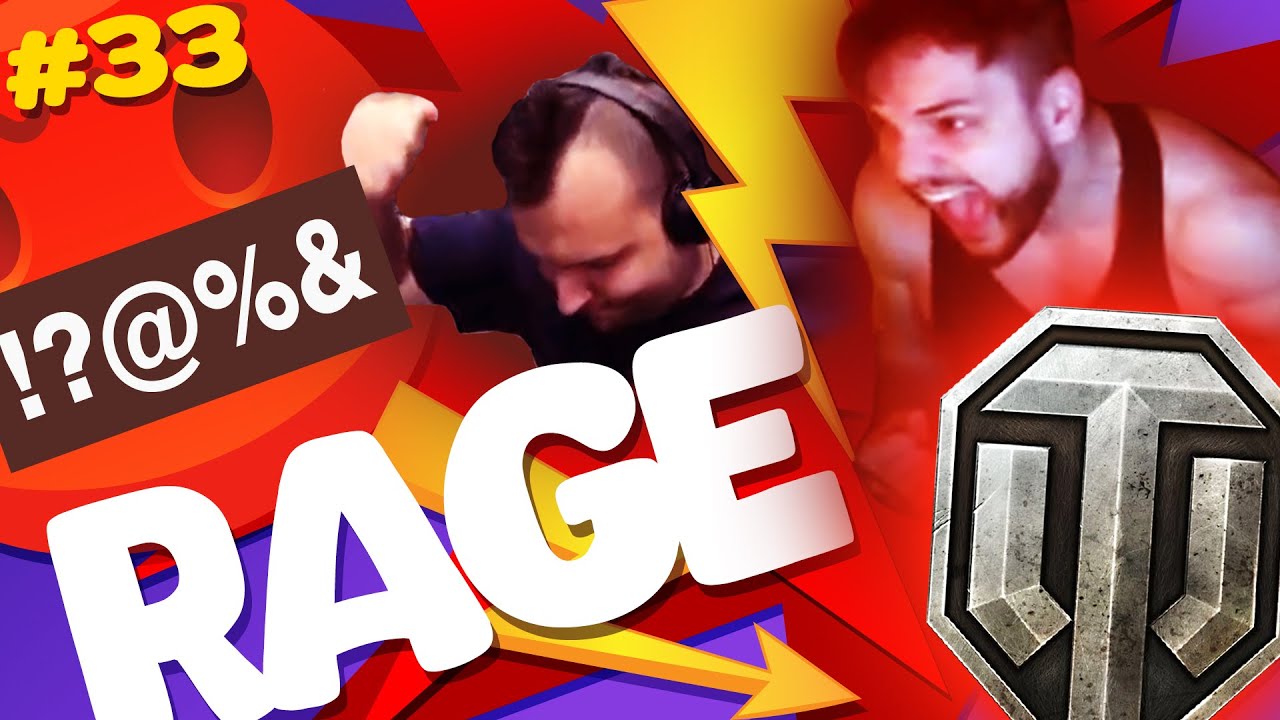 #33 Rage & Streamers 😡 | Best Angry Moments | World of Tanks