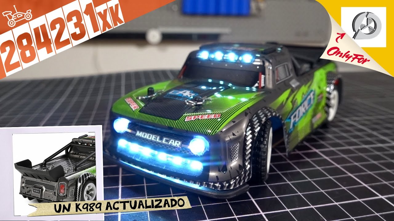 Micro drift con luces LED ¡WOW! XK284231 |DRONEPEDIA