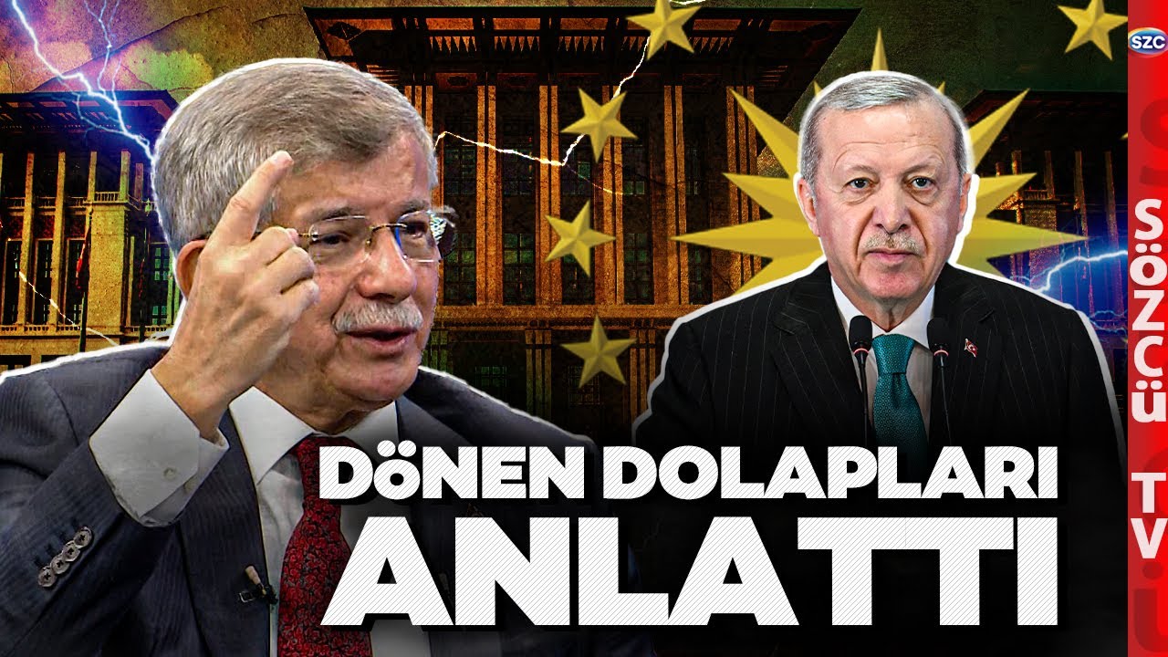 Ahmet Davutoğlu Neler Anlattı Neler! Dönen Dolapları Anlattı! Erdoğan ile Fotoğraf Detayı
