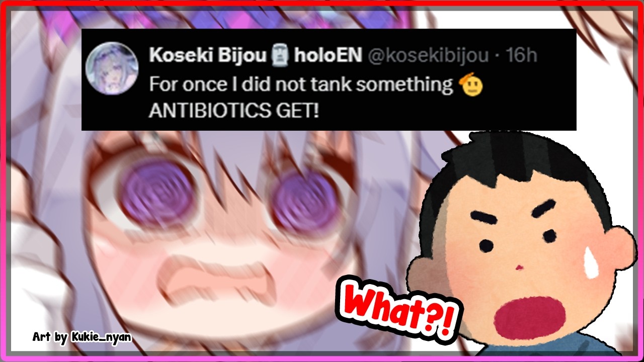[ENG SUB/Hololive] Biboo had to forced herself to go to the doctor after she got a serious infection