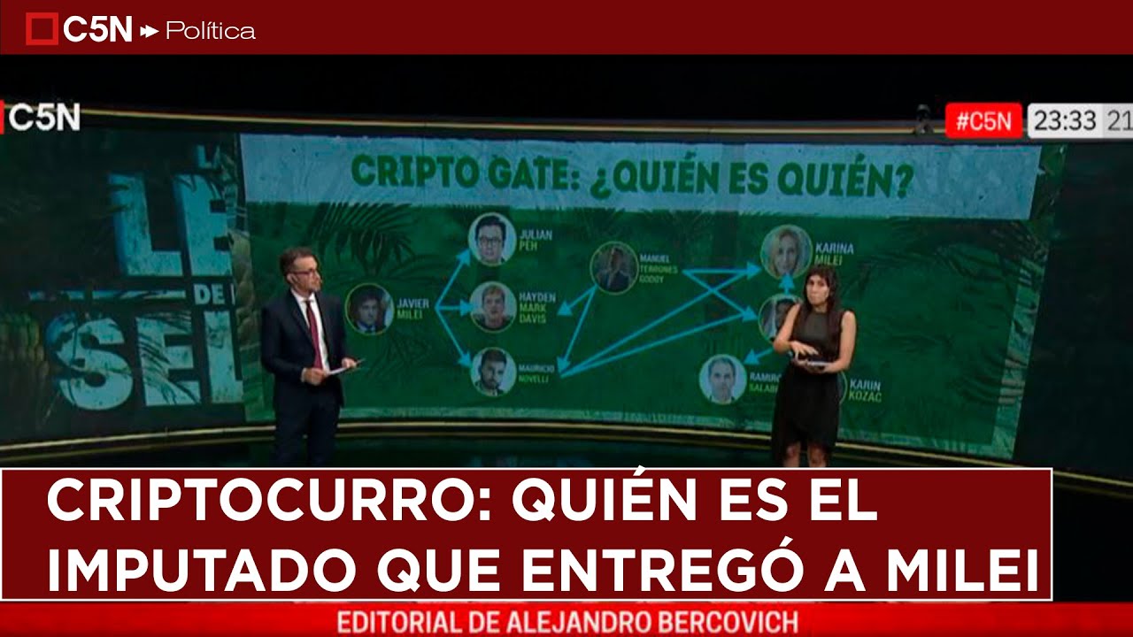 CRIPTOCURRO: QUIÉN ES EL IMPUTADO QUE ENTREGÓ A MILEI