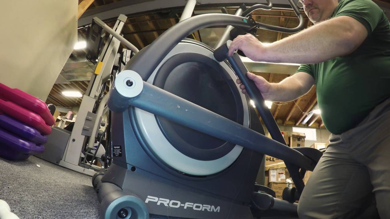 Pro-Form 590E Elliptical Trainer Disassembly Teardown for Moving / Breakdown of Elliptical Trainer