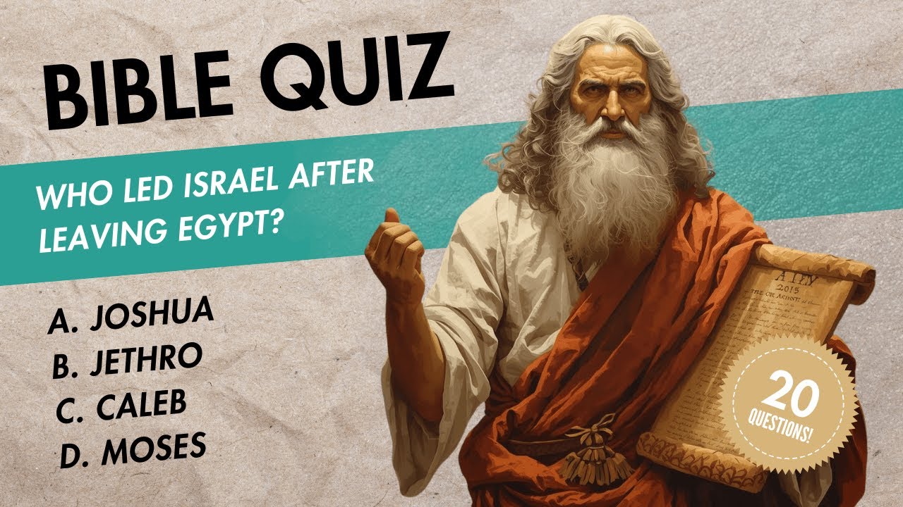 This might be our hardest quiz of the year! February Bible Quiz.
