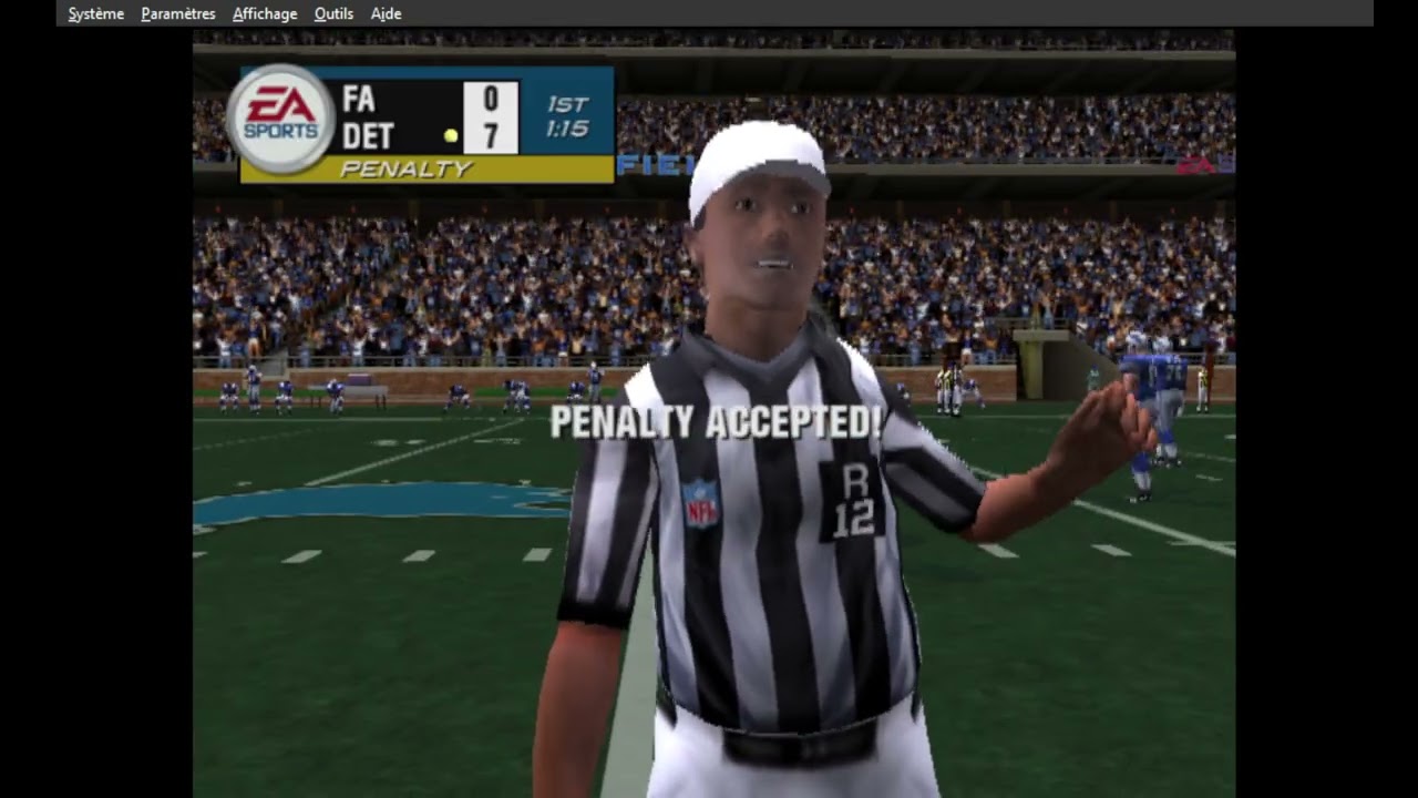Madden NFL 2004 CPU vs CPU – Honolulu Free Agents vs Detroit Lions