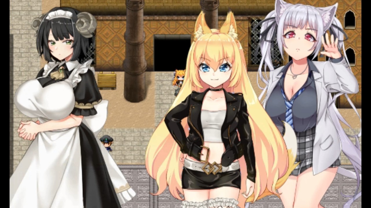 Fox Girls Never Play Dirty FINAL VERSION - Prison, Slime Puzzle and Defeat Warden Volcano #13