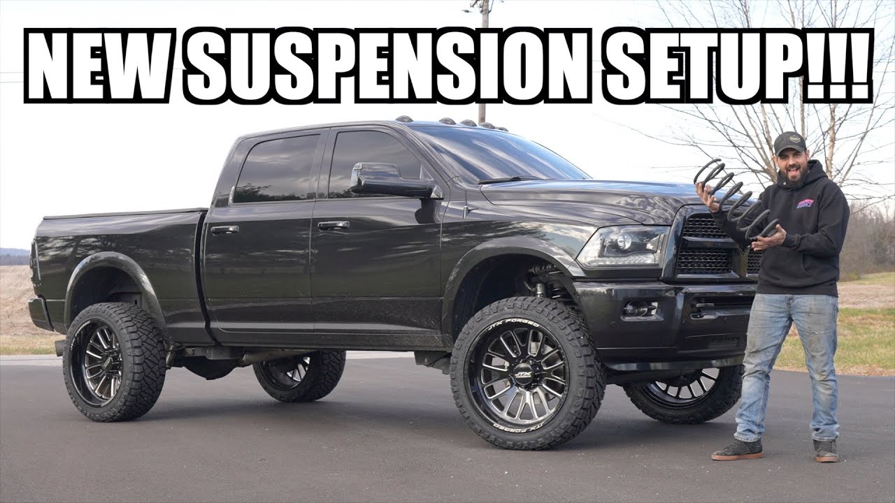 RAM 4-го поколения получает новую обновлённую подвеску!!!! ОГРОМНАЯ РАЗНИЦА!!!
