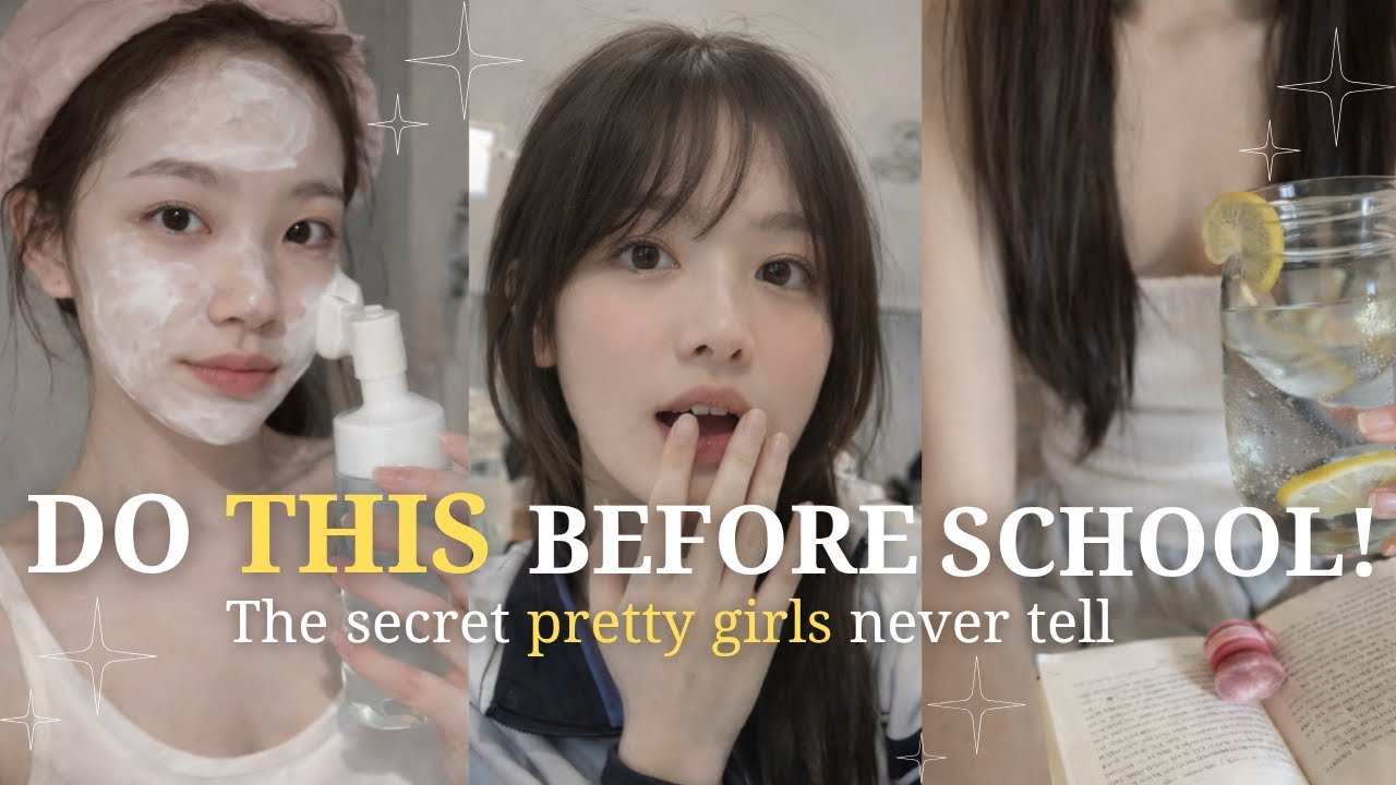 Look 10x Prettier Before School (Free Student Glow-Up Routine!)