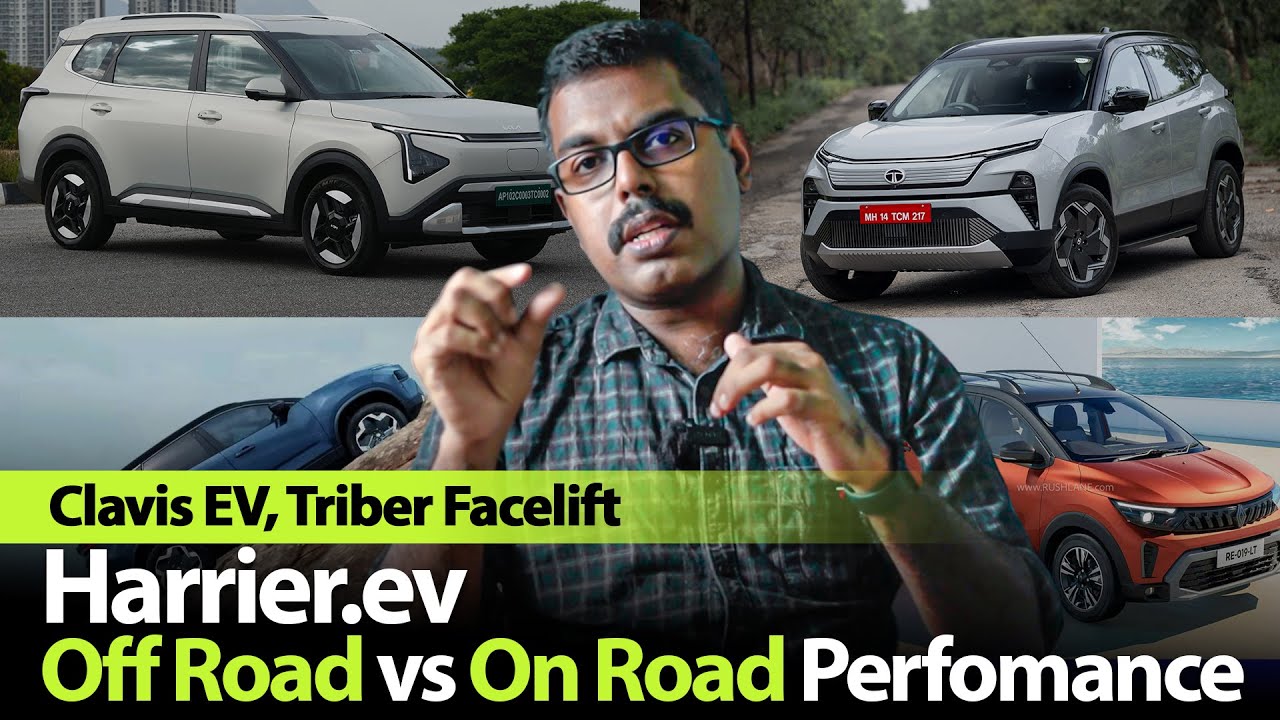 Harrier.ev - Off Road vs On Road! | Clavis EV, Triber 2025 | MotoCast EP - 178 | MotoWagon.