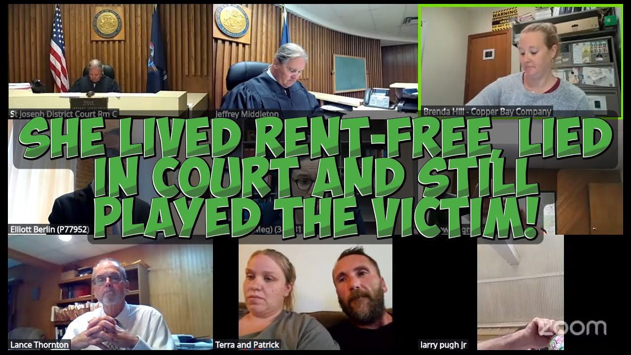She Lived Rent-Free, Lied in Court — And Still Played the Victim!