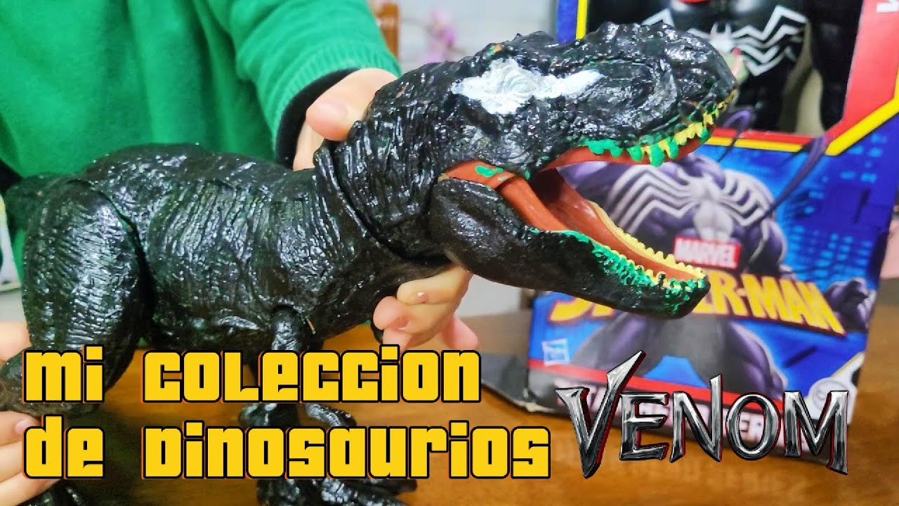 ¡Mi Colección de Dinosaurios! 🦖✨ Custom Venom, Spiderman y más | Maximo.Explora