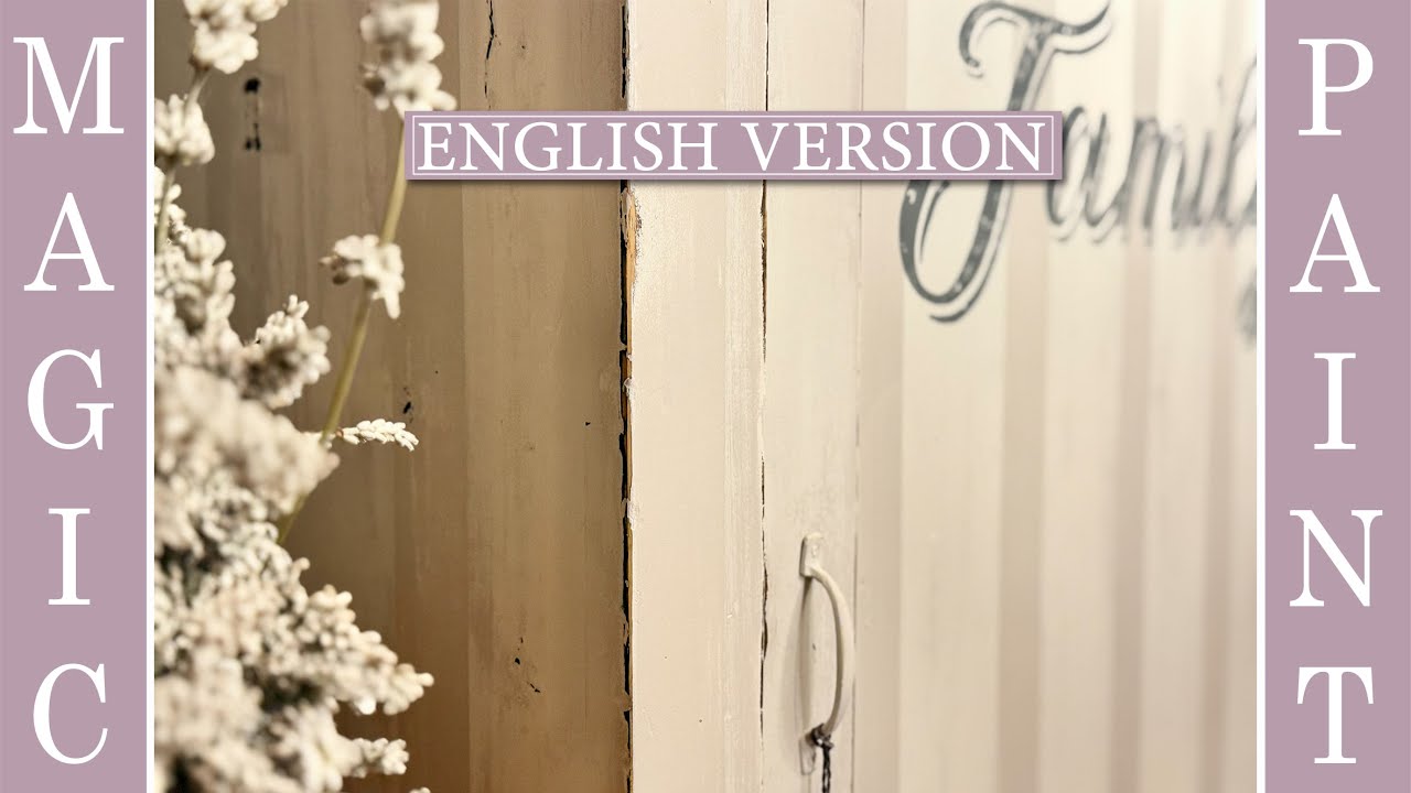 Преображаю свой старый шкаф с помощью краски Magic Paint Chalk Paint #diy ® DIY #ElisaMP
