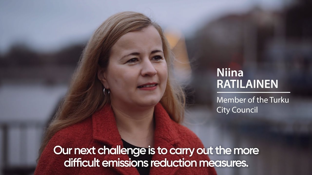 The city of Turku is moving towards climate neutrality - Niina Ratilainen