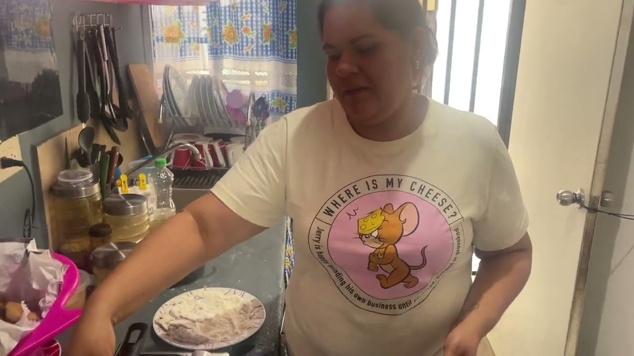 Comida de hoy unos filetes fritos 😋