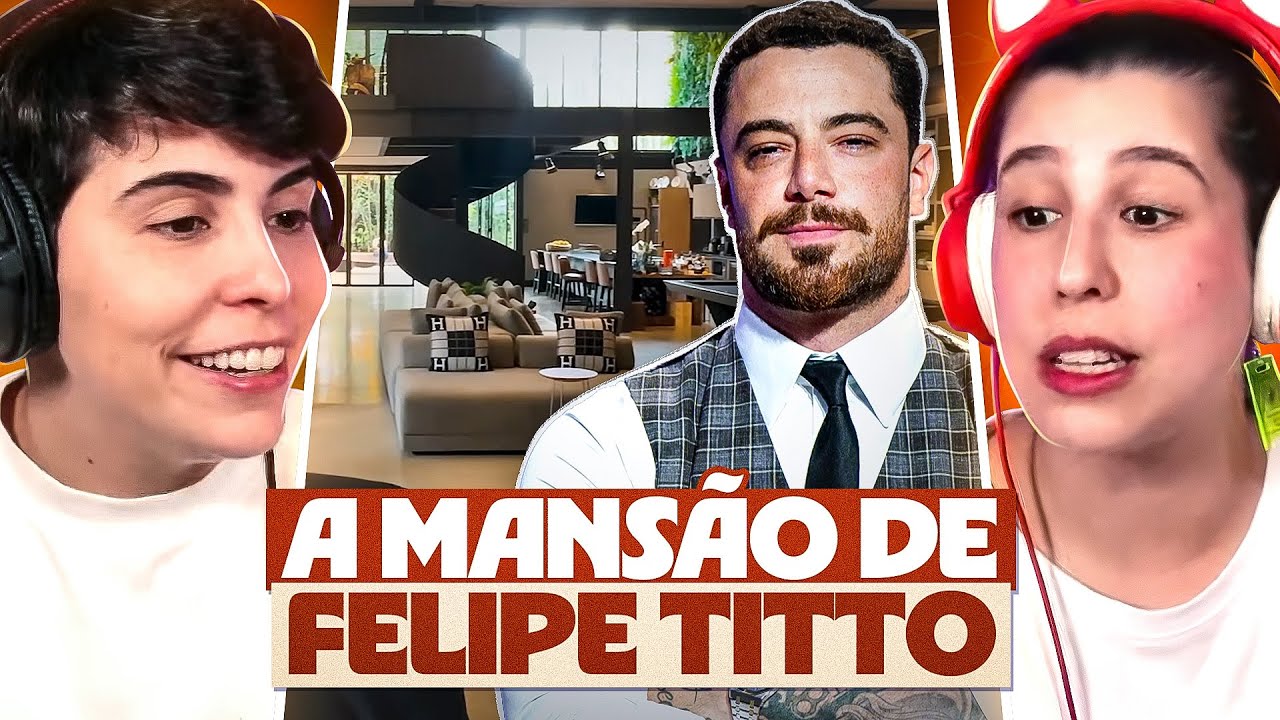 TOUR PELA CASA DO FELIPE TITTO! | React