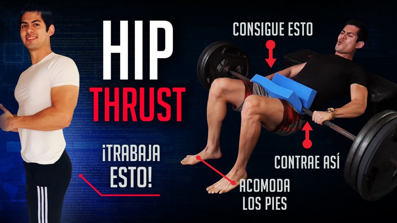 DESARROLLA TUS GLÚTEOS CON EL HIP THRUST PERFECTO / TÉCNICA DE EJERCICIOS