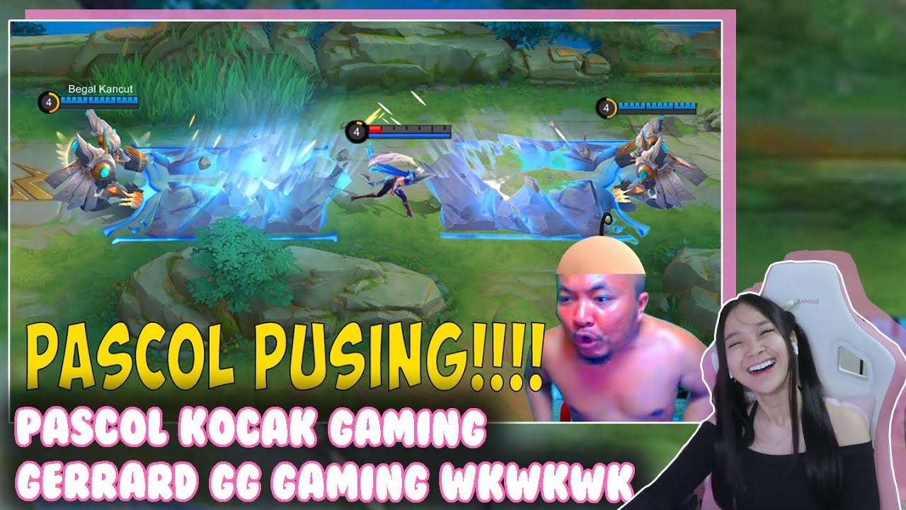 BUG TERBARU DARI GERRARD WIJAYA BIKIN BANG PASCOL TERHERAN-HERAN WKWKWKW - REACTION MOBILE LEGENDS