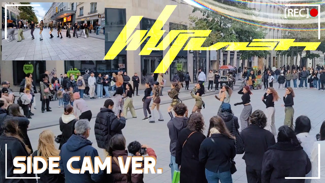 [SIDE CAM | KPOP IN PUBLIC, FRANCE | ONE TAKE]  @aespa  에스파 - ‘WHIPLASH’ | DANCE COVER by RE:Z