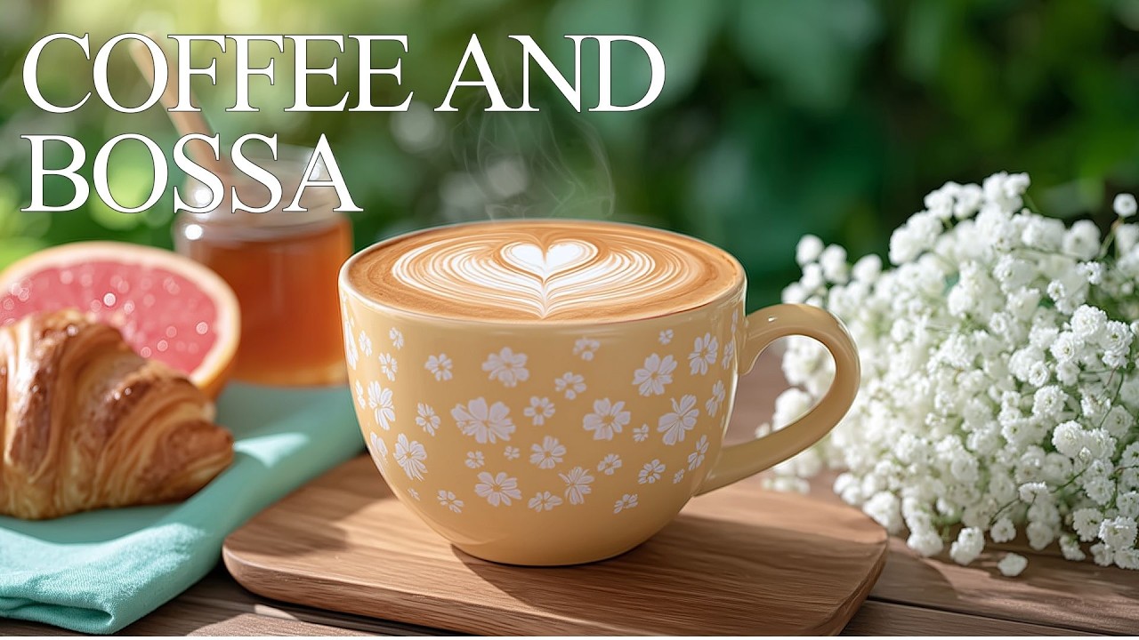 Кофе И Босса-Нова Джазовая Музыка — Расслабляющая Атмосфера Кофейни Для Концентрации И Создания Фоно