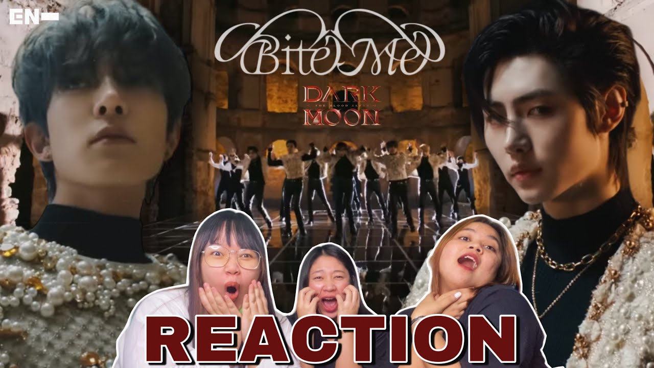 หยิบยืมรีแอค | ENHYPEN (엔하이픈) 'Bite Me' เทพบุตรหล่อเกิ้น😱🫶🫶 #reaction #enhypen