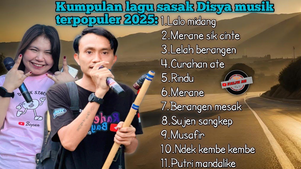 KUMPULAN LAGU SASAK DISYA MUSIK TERPOPULER 2025 COVER NOFIE ALISBHA DAN OJAN SULING