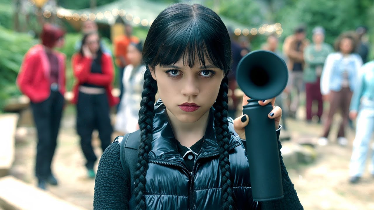 Wednesday loses her powers but comes back stronger and defeats the monster in a final showdown