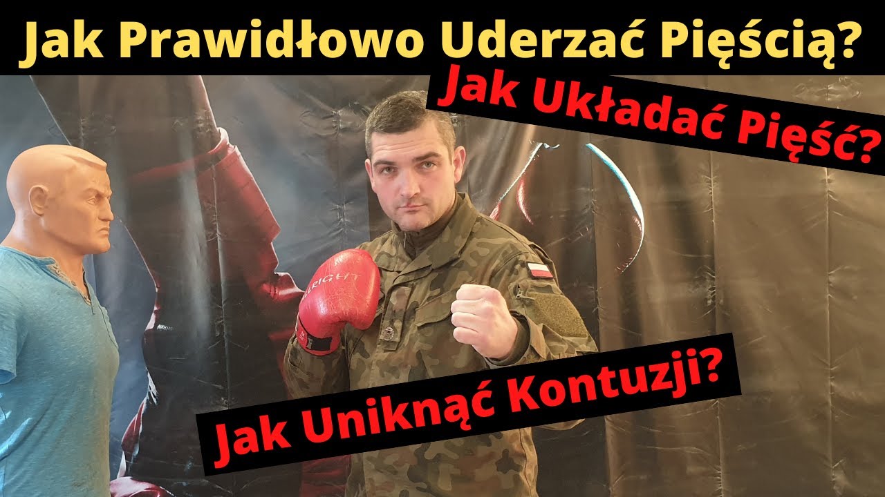 Jak Prawidłowo Uderzać Pięścią? Ciosy Sierpowe [Wojskowy Instruktaż]