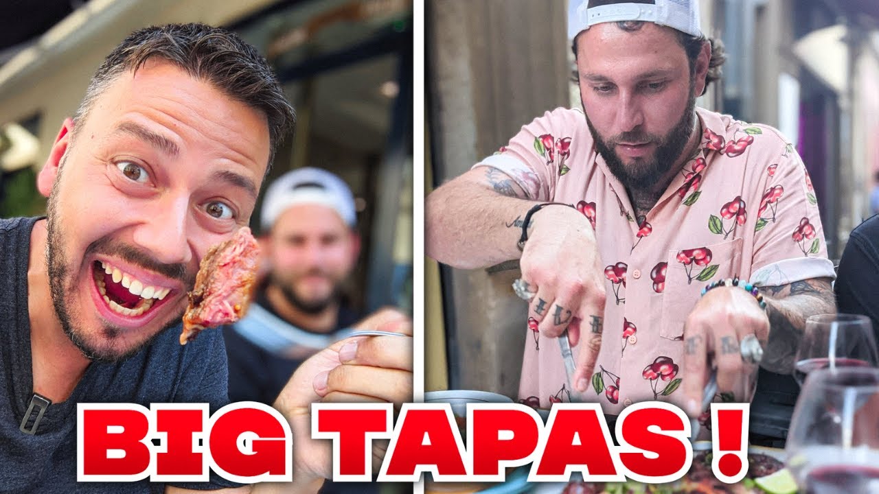 TAPAS de MALADE &agrave; N&Icirc;MES - FOOD TOUR de OUF! - VLOG 1187