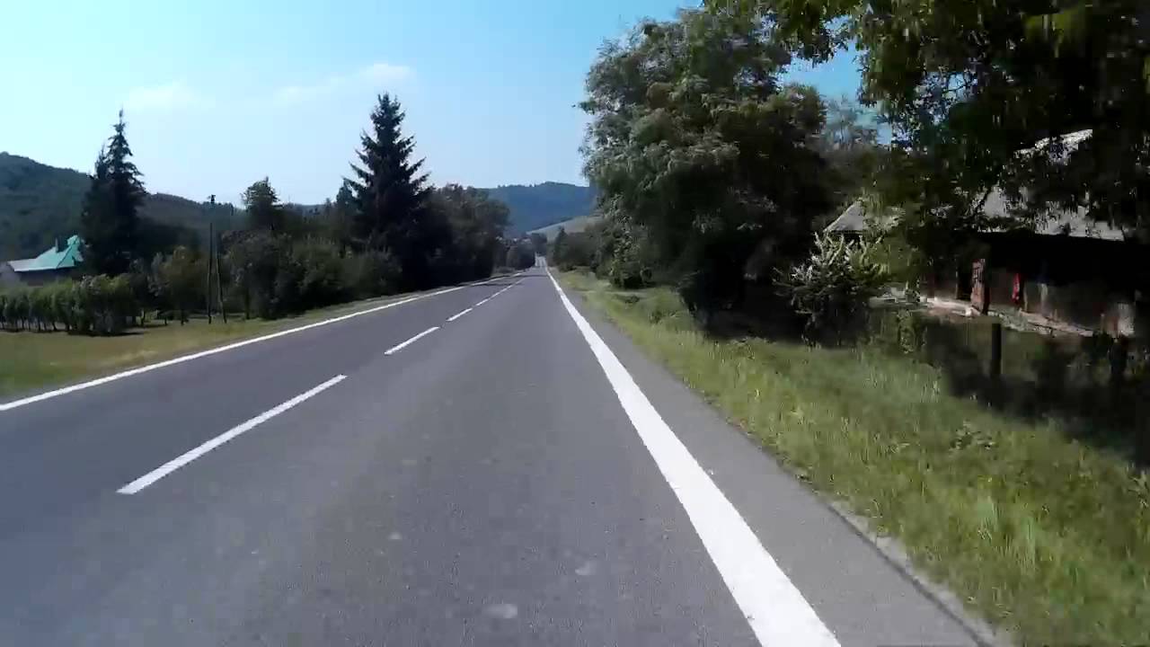 Załuż-Tyrawa Wołoska-Słonne; winkle, zakręty na Honda Hornet, motor