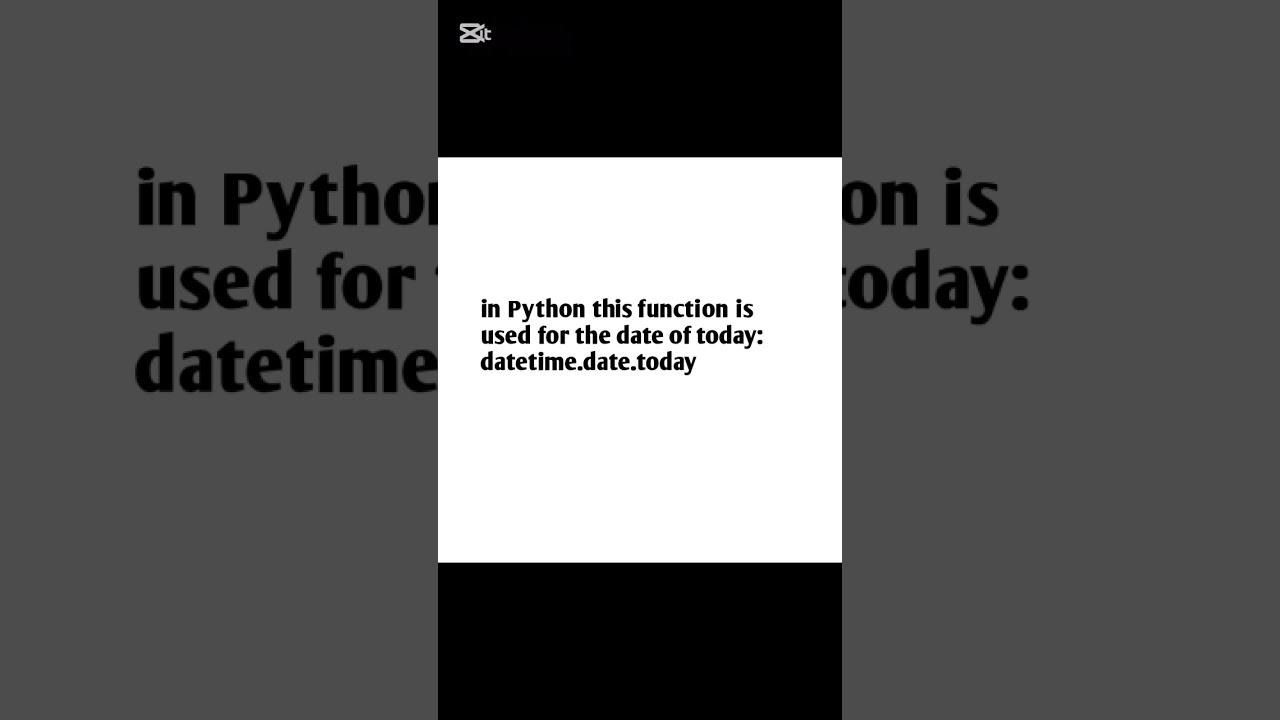 python date function samples#date#python#datefunction#viralvideo #computerengineering #information